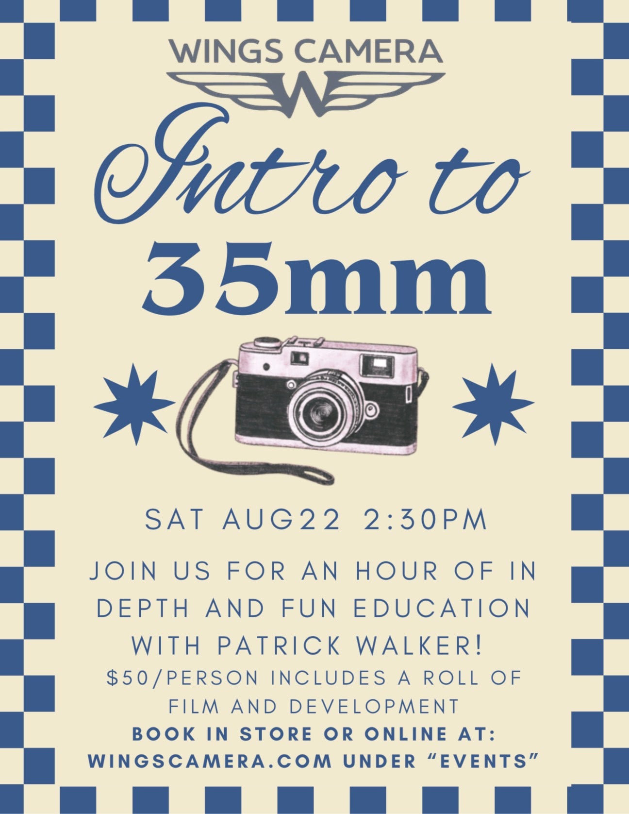 Camera class 8/22 with Pat